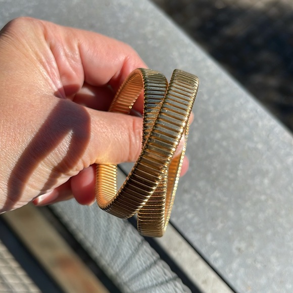 J. Crew Gold Coil Wrap Bracelet - Picture 12 of 14